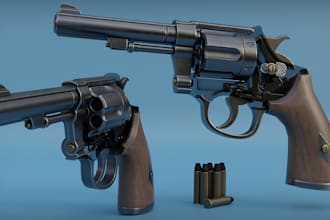 3d model any gun you want