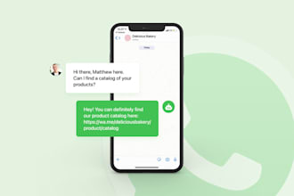 do whatsapp business API setup and build whatsapp chatbots