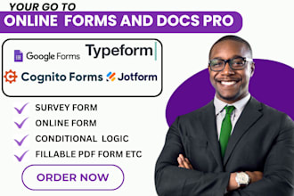 create fillable pdf google form jotform tally form quiz typeform online survey