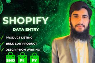 do shopify product listing with SEO optimized titles for dropshipping