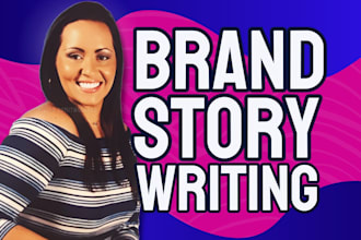 write a brand story or about us page for your business