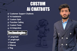 build custom gpt chatbots and ai agents using openai, langchain and rag