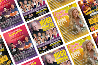 design a professional flyer, brochure or poster for you