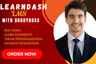 build learndash, buddyboss or wordpress membership website