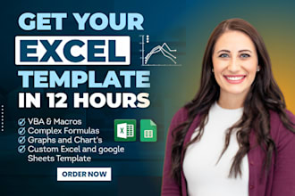 do excel spreadsheet projects, google sheets, formula, vba, macros and templates
