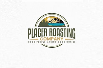 design roasting company coffee logo