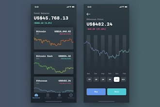 develop crypto wallet app crypto traing app forex trading app stock trading app