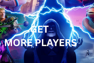 do organic fortnite map promotion, and game marketing