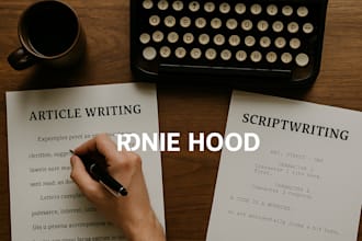 craft compelling scripts, articles, and voiceovers