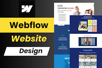 design webflow website, figma to webflow, customize webflow templates