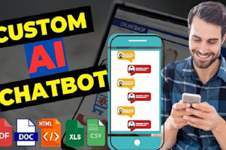build custom ai chatbot website plugin for wordpress, shopify, wix saas platform