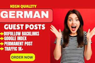 publish german guest post on high da premium websites with dofollow SEO backlink