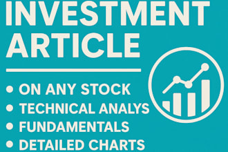 research and write high quality crypto and stock market analysis articles