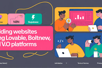 building websites using lovable, bolt new and vo platforms