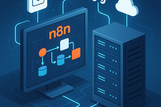 install and setup your own n8n workflow automation server