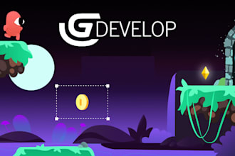 develop a high quality 2d game using gdevelop