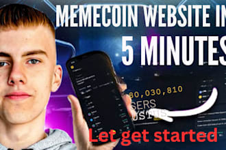 organic design memecoin, memecoin website landing page, crypto website, memecoin