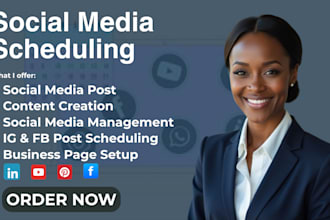 schedule social media post, virtual assistant, social media manager, later ai