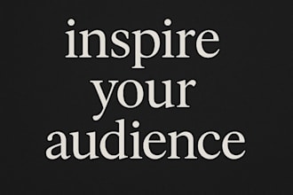 create motivational scripts and professional voiceovers