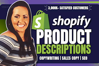 be your shopify product description writer to boost sales