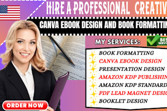 do canva ebook design ebook formatting interior layout design and workbook