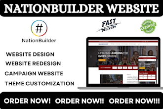 design and set up your nationbuilder campaign, nonprofit, or political website