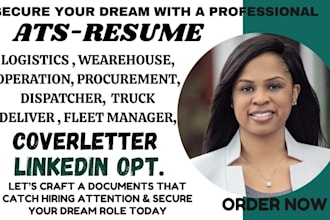 write ats logistics, supply chain, warehouse, freight and truck driver resume