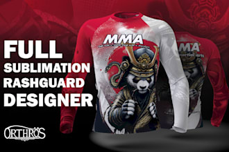 rash guard sublimation designe