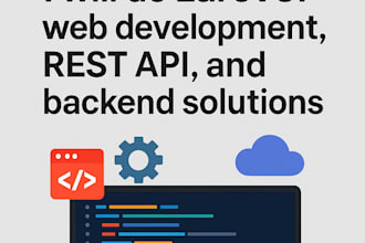 do laravel web development, rest API, and backend solutions