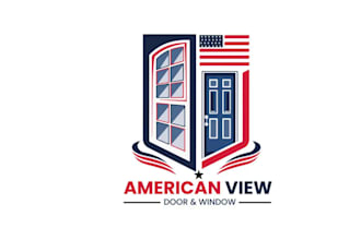 create exclusive and marvelous window and door logo design