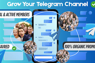 promote your telegram group or channel to gain real and active telegram members