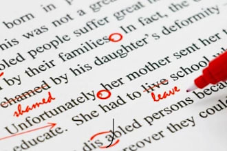 professionally edit and proofread your manuscript