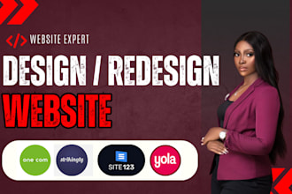 design one com website, yola, site123, weebly, strikingly, jimdo, easyspace com