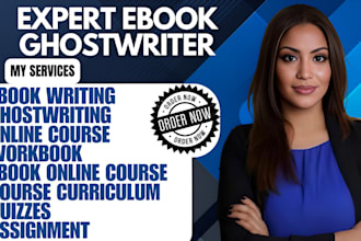 ghostwrite your ebook online course content lesson plan course curriculum ebook