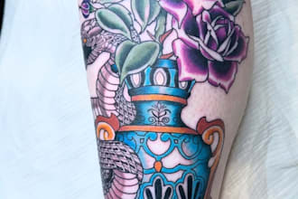 create your amazing custom tattoo design