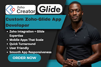 zoho creator glide app custom app development and mobile app on glide and zoho