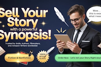 create an engaging summary or synopsis that sells your story