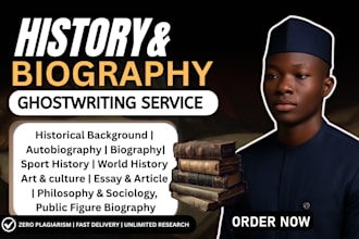 write your history ebook, biography, sociology, ebook writer, american history