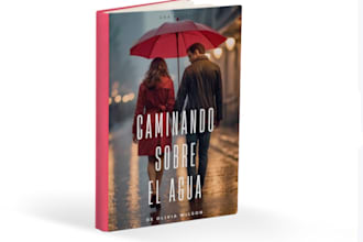 design a professional book cover with artificial intelligence