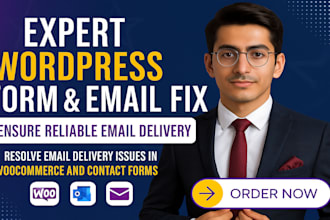 fix wordpress contact form and email delivery issues fast