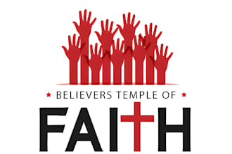do modern church, ministry, christian or religious logo and church flyer design