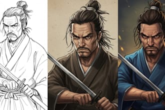 create personalized manga or comic art in your desired style