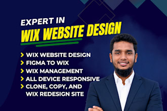 build and redesign your wix website with figma to wix speed optimization