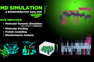 do md simulation and bioinformatics analysis for in silico drug discovery