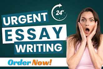 do urgent essay writing as an essay writer