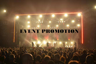 event promotion, eventbrite website promotion, webinar, concert, linkedin event