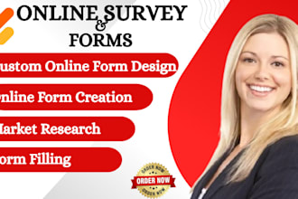 create quality online survey forms and questionnaires via google forms, jotform