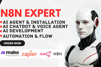 n8n expert build n8n ai agents ai integration automation workflow ai chatbots