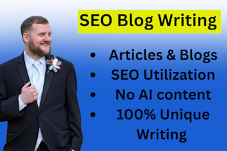 write an informative SEO article or blog using no ai, tailored to your needs