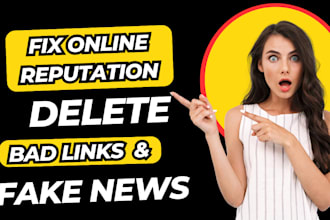manage online reputation and remove bad links, ORM, dmca